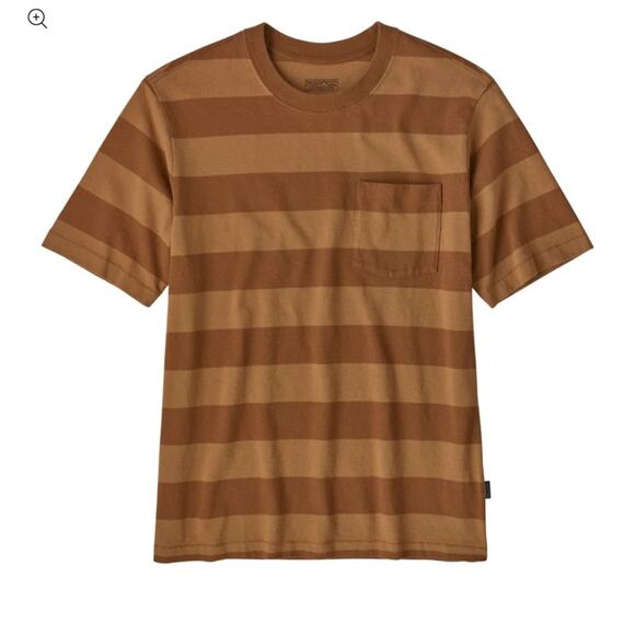 Patagonia Other - Patagonia Organic Cotton Midweight Pocket Tee Earthworm Brown Size Large